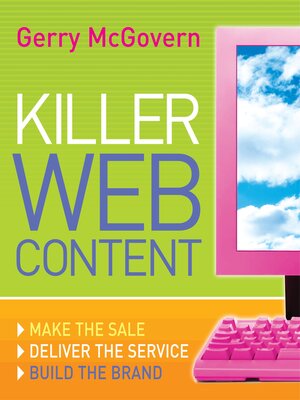 cover image of Killer Web Content